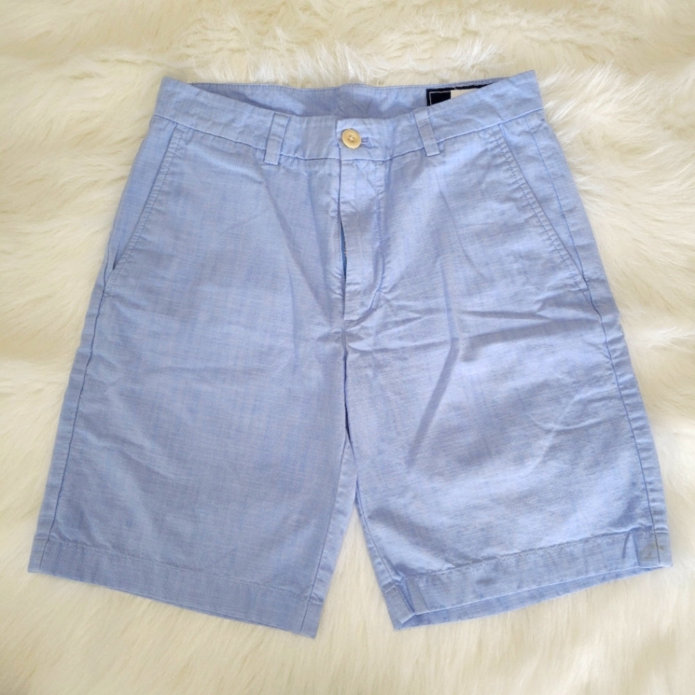 2/$35 Vineyard Vines 100% Cotton Twill Light Blue Shorts 28 EUC